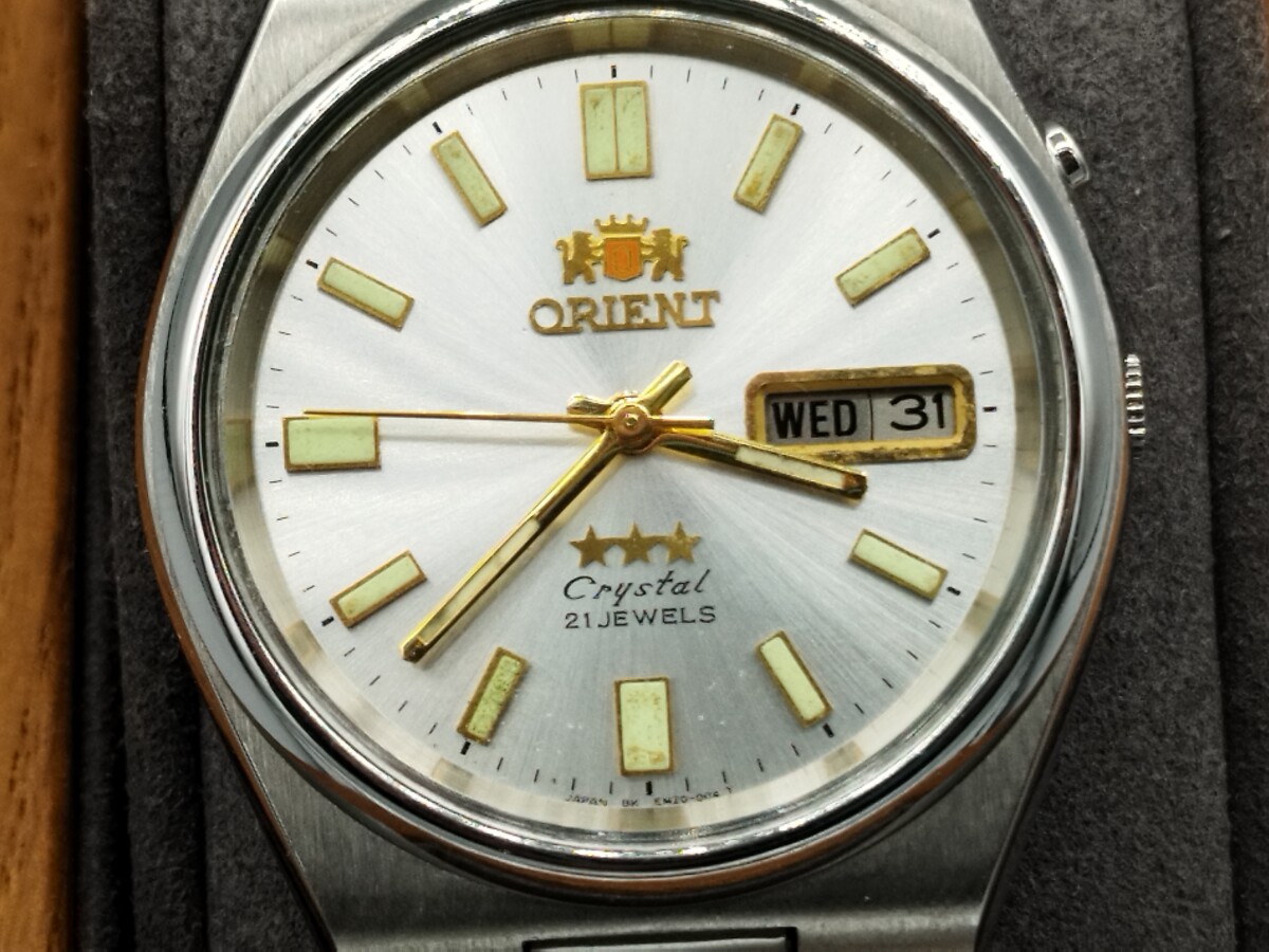 Orient watch aaa outlet crystal 21 jewels